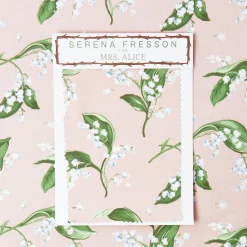 Pebble Lily of the Valley Fabric
