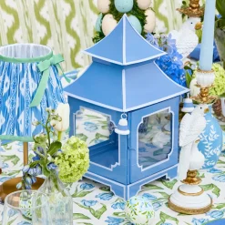 Periwinkle Pagoda Lantern