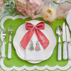Personalisable Dusty Pink Bow