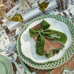 Personalisable Forest Green Bow