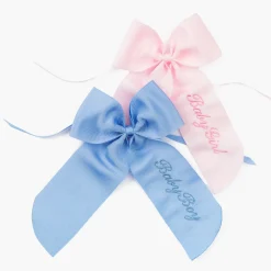 Personalisable Pink Grosgrain Bow