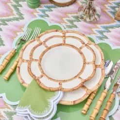 Petal Bamboo Starter Plate (Set of 4)