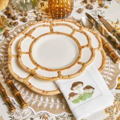 Petal Bamboo Starter Plate (Set of 4)