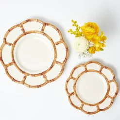 Petal Bamboo Starter Plate (Set of 4)