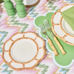 Petal Bamboo Starter Plate (Set of 4)