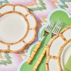 Petal Bamboo Starter Plate (Set of 4)