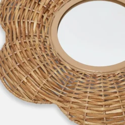 Petite Rattan Martha Mirror