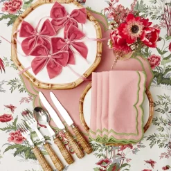 Pink Birdsong Tablecloth