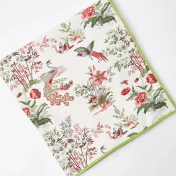 Pink Birdsong Tablecloth