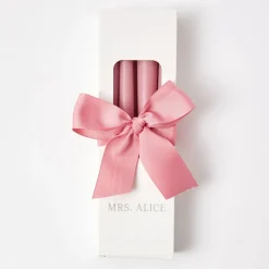 Pink Candles (Set of 8)
