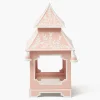 Pink Chinoiserie Pagoda Lantern
