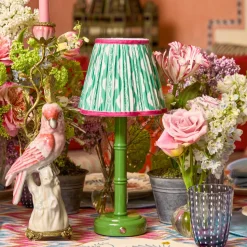 Pink Cockatiel Candle Holder