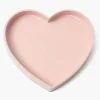Pink Heart Lacquer Tray