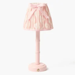 Pink Ikat Bow Lampshade (18cm)