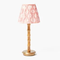 Pink Ikat Lampshade (18cm)