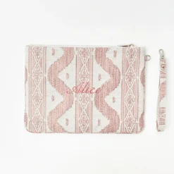 Pink Ikat Pochette