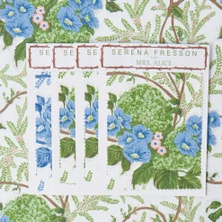 Pink Lady Isabella's Garden Fabric