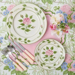 Pink Lady Isabella's Garden Tablecloth