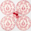 Pink Melograno Dinner Plates (Set of 4)