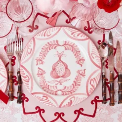 Pink Melograno Dinner Plates (Set of 4)