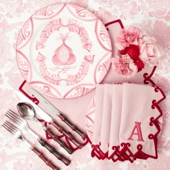 Pink Melograno Dinner Plates (Set of 4)