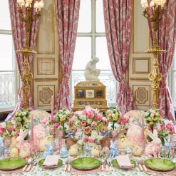 Pink Pia Woven Placemats (Set of 4)
