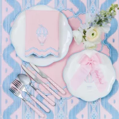 Pink Polka Dot Cutlery (5 piece)