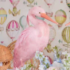 Pink Saskia Stork (Pair) - 60cm