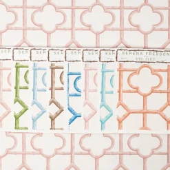 Pink Shaded Bamboo Fabric