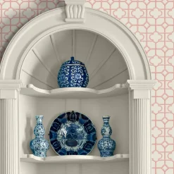 Pink Shaded Bamboo Wallpaper