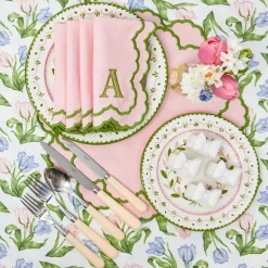 Porcelain Bow Napkin Rings (Set of 4)