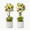 Potted Easter Egg Tree (Pair)