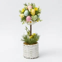 Potted Easter Egg Tree (Pair)