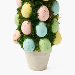 Potted Pastel Easter Egg Tree (Pair)