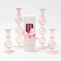 Pretty In Pink Candlescape