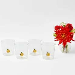 Pumpkin Glasses (Set of 4)