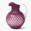 Purple Hobnail Jug