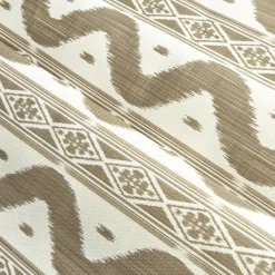 Putty Ikat Stripe Fabric