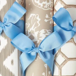 Putty Ikat Stripe Wallpaper