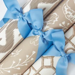 Putty Ikat Stripe Wallpaper