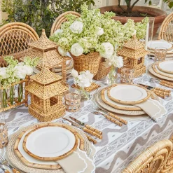 Putty Ikat Tablecloth
