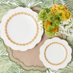 Putty Laurel Starter Plates (Set of 4)