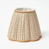 Putty Lotus Lampshade (18cm)