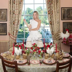 Putty Pheasant Tablecloth