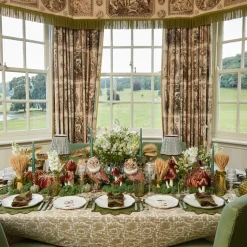 Putty Pheasant Tablecloth