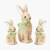 Raffia Rabbit Family