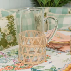 Raffia Water Jug