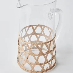 Raffia Water Jug