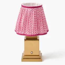 Raspberry Lotus Lampshade (18cm)
