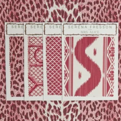 Raspberry Pink Leopard Fabric